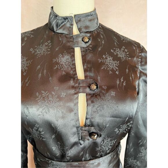 Vintage Asian Inspired Mod Dress Kimono - Picture 7 of 9